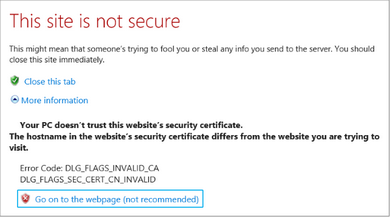 SSL Warning in IE